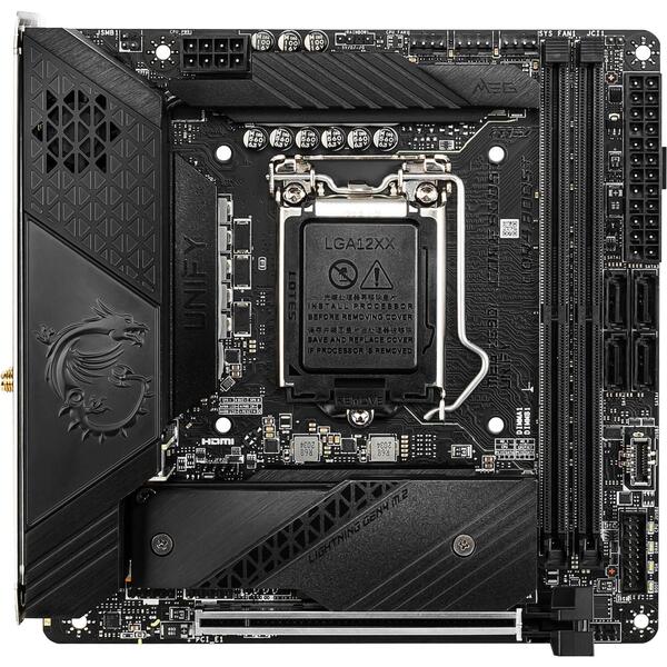 Placa de baza MSI MEG Z590I UNIFY Socket 1200