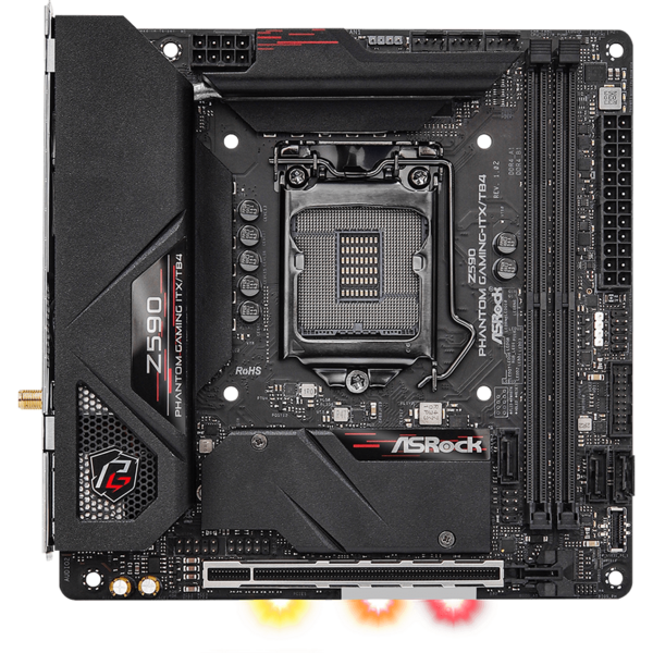 Placa de baza ASRock Z590 Phantom Gaming-ITX/TB4 Socket 1200