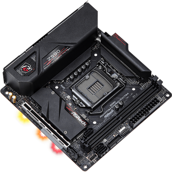 Placa de baza ASRock Z590 Phantom Gaming-ITX/TB4 Socket 1200