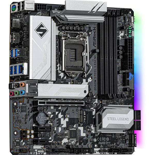 Placa de baza ASRock B560M Steel Legend Socket 1200