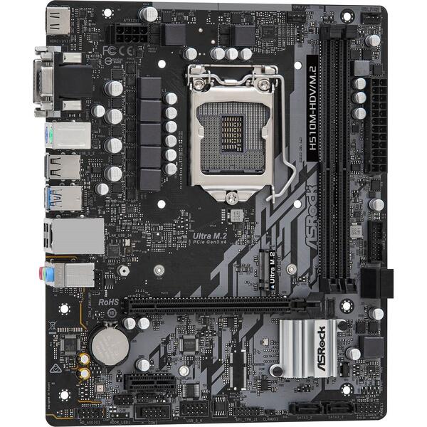 Placa de baza ASRock H510M-HDV/M.2 Socket 1200