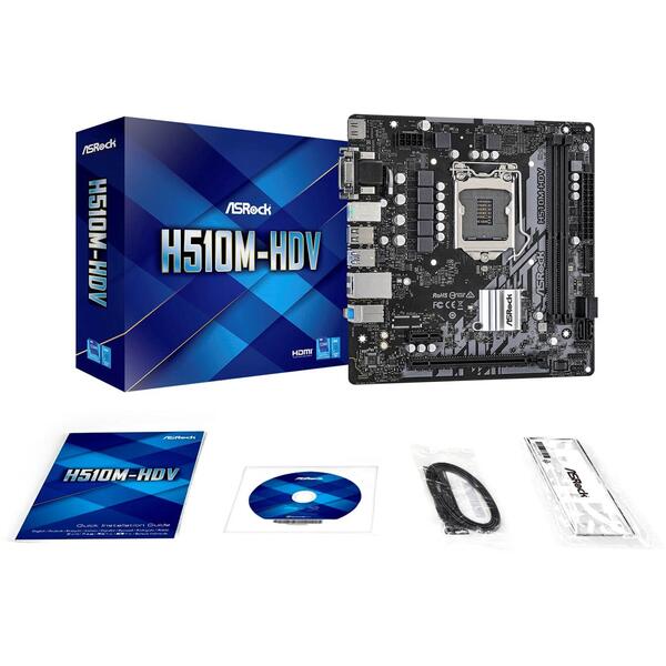 Placa de baza ASRock H510M-HDV Socket 1200