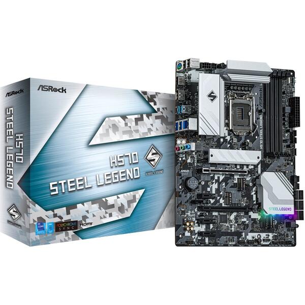 Placa de baza ASRock H570 Steel Legend Socket 1200