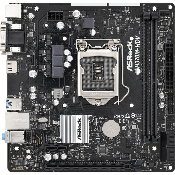 Placa de baza ASRock H370M-HDV Socket 1151 v2