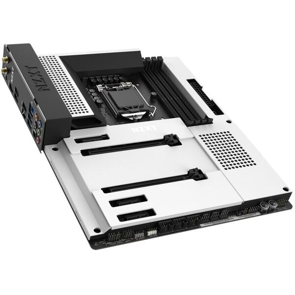 Placa de baza NZXT N7 Z490 Matte White Socket 1200