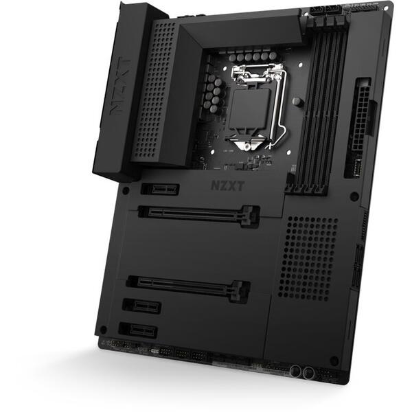 Placa de baza NZXT N7 Z490 Matte Black Socket 1200