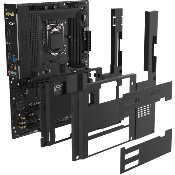 Placa de baza NZXT N7 Z490 Matte Black Socket 1200