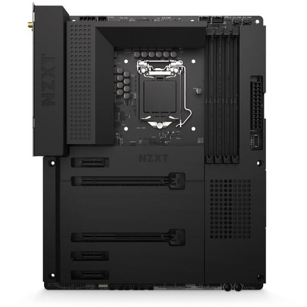 Placa de baza NZXT N7 Z490 Matte Black Socket 1200