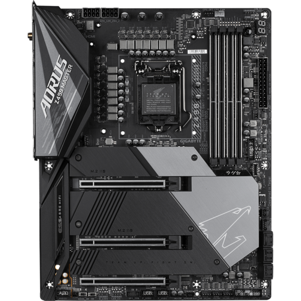 Placa de baza Gigabyte Z490 AORUS MASTER WATERFORCE Socket 1200