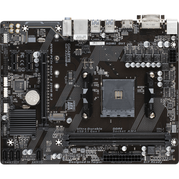 Placa de baza Gigabyte A320M-H 2.0 Socket AM4