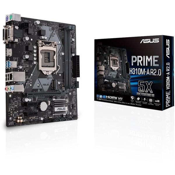 Placa de baza Asus PRIME H310M-A R2.0 Socket 1151 v2