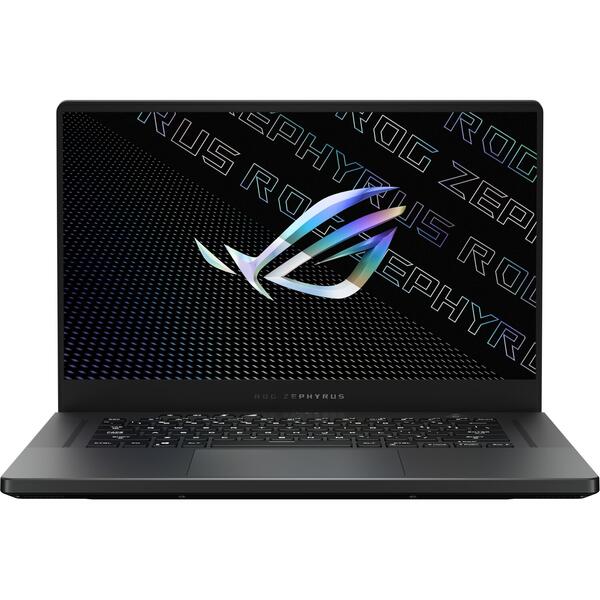 Laptop Asus ROG Zephyrus G15 GA503QM, 15.6 inch QHD 165Hz, AMD Ryzen 7 5800HS, 16GB DDR4, 1TB SSD, GeForce RTX 3060 6GB, Win 10 Home, Eclipse Gray