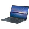 Laptop Asus ZenBook 14 UX425EA, 14 inch FHD, Intel Core i7-1165G7, 16GB DDR4X, 1TB SSD, Intel Iris Xe, Pine Grey