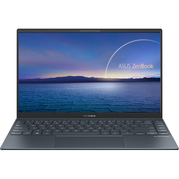 Laptop Asus ZenBook 14 UX425EA, 14 inch FHD, Intel Core i7-1165G7, 16GB DDR4X, 1TB SSD, Intel Iris Xe, Pine Grey