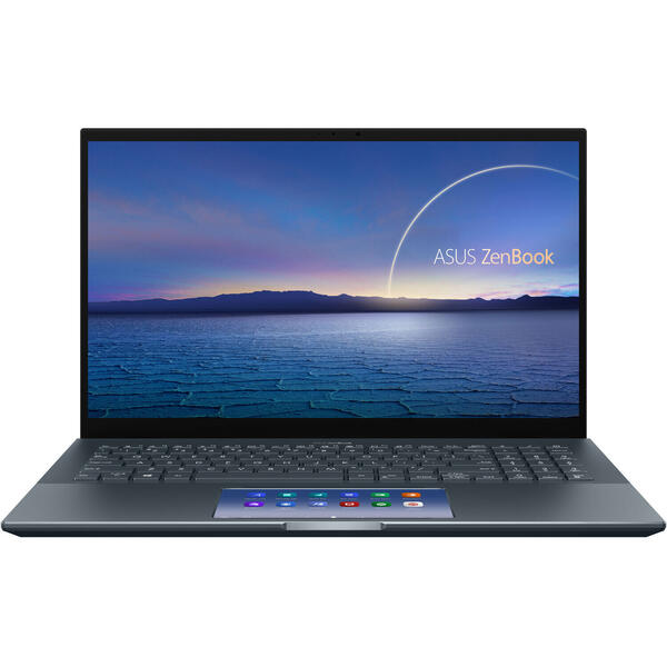 Laptop Asus ZenBook Pro 15 UX535LI, 15.6 inch UHD OLED Touch, Intel Core i7-10870H, 16GB DDR4, 1TB SSD, GeForce GTX 1650 Ti 4GB, Win 10 Pro, Pine Grey