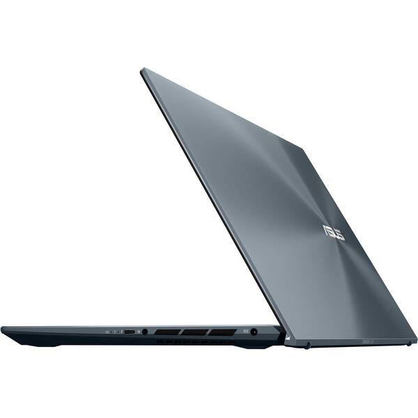 Laptop Asus ZenBook Pro 15 UX535LI, 15.6 inch UHD OLED Touch, Intel Core i7-10870H, 16GB DDR4, 1TB SSD + 32GB Optane, GeForce GTX 1650 Ti 4GB, Win 10 Pro, Pine Grey