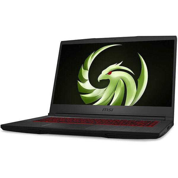 Laptop Gaming MSI Bravo 15 A4DDR, 15.6 inch FHD 144Hz, AMD Ryzen 5 4600H, 8GB DDR4, 256GB SSD, Radeon RX 5500M 4GB, Free DOS, Black