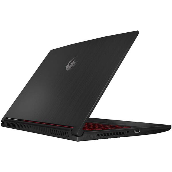 Laptop Gaming MSI Bravo 15 A4DDR, 15.6 inch FHD 144Hz, AMD Ryzen 5 4600H, 8GB DDR4, 256GB SSD, Radeon RX 5500M 4GB, Free DOS, Black