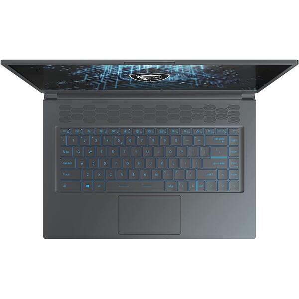 Laptop Gaming MSI Stealth 15M A11SDK, 15.6 inch FHD 144Hz, Intel Core i7-1185G7, 16GB DDR4, 1TB SSD, GeForce GTX 1660 Ti 6GB, Carbon Gray