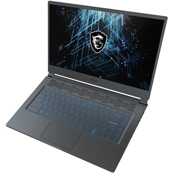 Laptop Gaming MSI Stealth 15M A11SDK, 15.6 inch FHD 144Hz, Intel Core i7-1185G7, 16GB DDR4, 1TB SSD, GeForce GTX 1660 Ti 6GB, Carbon Gray