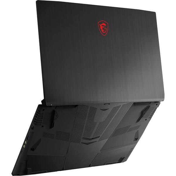 Laptop Gaming MSI GF75 Thin 10SCSR, 17.3 inch FHD 144Hz, Intel Core i7-10750H, 16GB DDR4, 512GB SSD, GeForce GTX 1650 Ti 4GB, Dark Grey