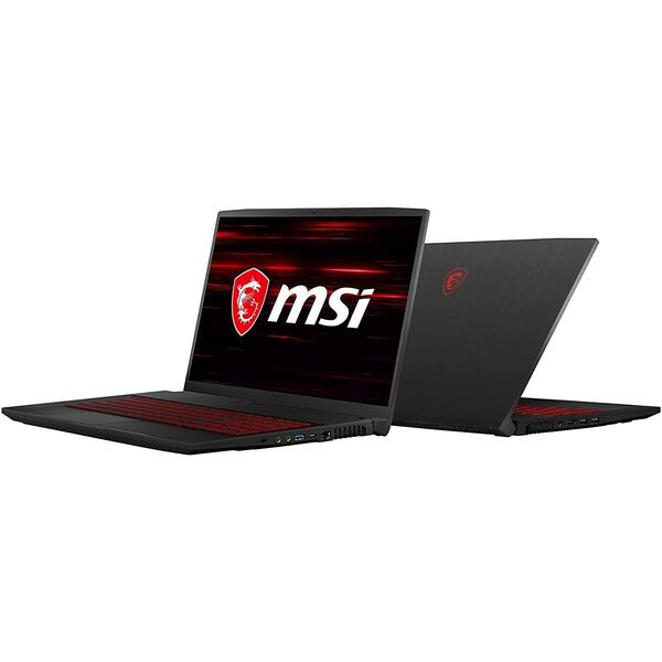 Laptop Gaming MSI GF75 Thin 10SCSR, 17.3 inch FHD 144Hz, Intel Core i7-10750H, 16GB DDR4, 512GB SSD, GeForce GTX 1650 Ti 4GB, Dark Grey