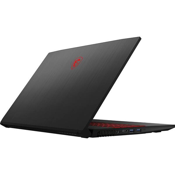 Laptop Gaming MSI GF75 Thin 10SCSR, 17.3 inch FHD 144Hz, Intel Core i7-10750H, 16GB DDR4, 512GB SSD, GeForce GTX 1650 Ti 4GB, Dark Grey