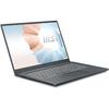 Laptop MSI Modern 14 B10MW, 14 inch FHD, Intel Core i3-10110U, 8GB DDR4, 256GB SSD, Intel UHD, Carbon Grey