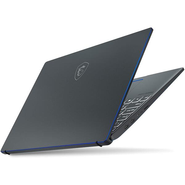 Laptop MSI Prestige 14Evo A11M, 14 inch FHD, Intel Core i7-1185G7, 16GB DDR4, 1TB SSD, Intel Iris Xe, Free DOS, Carbon Grey