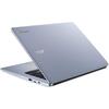 Laptop Acer Chromebook 314 CB314-1H, 14 inch FHD, Intel Pentium Silver N5030, 8GB DDR4, 64GB eMMC, Intel UHD 605, Chrome OS, Silver