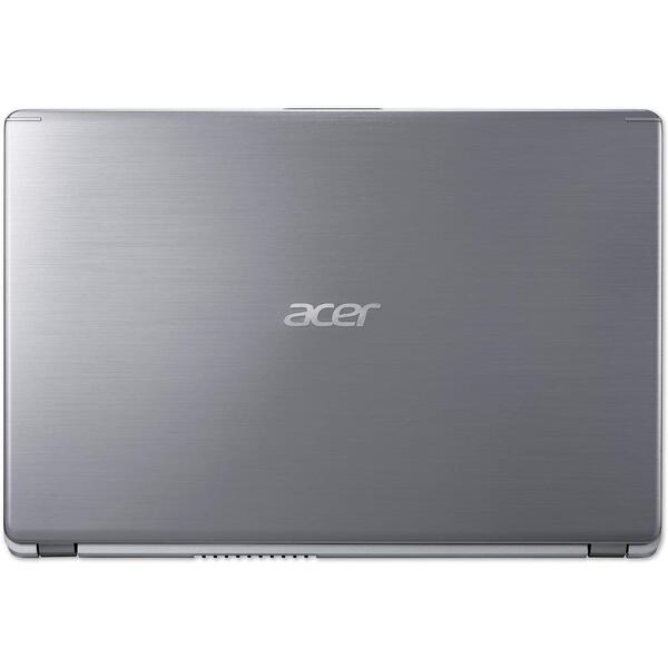 Laptop Acer Aspire 5 A514-54, 14 inch FHD, Intel Core i3-1115G4, 8GB DDR4, 256GB SSD, Intel Iris Xe, Win 10 Pro, Pure Silver