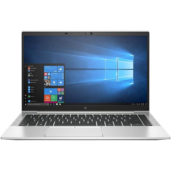 Ultrabook HP EliteBook 845 G7, 14 inch FHD, AMD Ryzen 5 PRO 4650U, 16GB DDR4, 512GB SSD, Radeon, Win 10 Pro, Silver