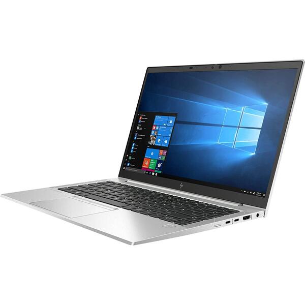 Ultrabook HP EliteBook 845 G7, 14 inch FHD, AMD Ryzen 5 PRO 4650U, 16GB DDR4, 512GB SSD, Radeon, Win 10 Pro, Silver