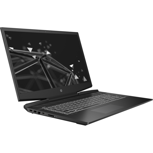 Laptop Gaming HP Pavilion 17-cd1016nq, 17.3 inch FHD IPS 144Hz, Intel Core i5-10300H, 16GB DDR4, 1TB SSD, GeForce GTX 1650 Ti 4GB, Free DOS, Shadow Black