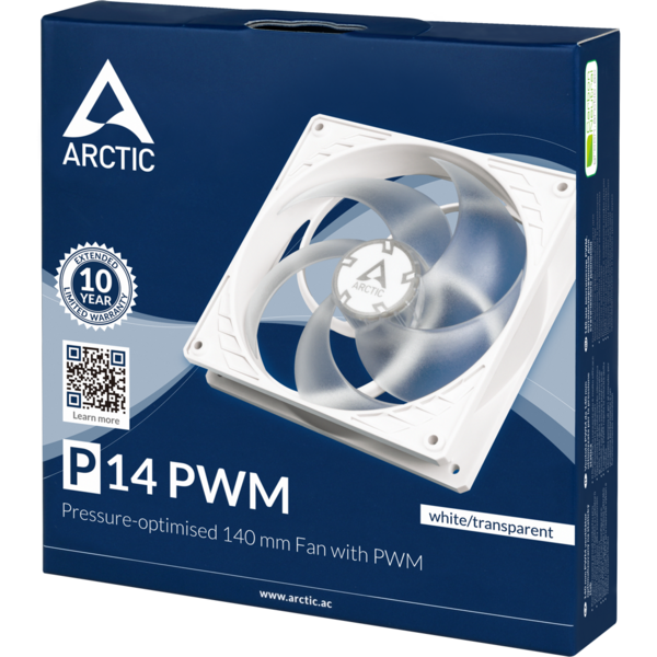 Ventilator PC Arctic P14 PWM Transparent