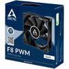 Ventilator PC Arctic F8 PWM, Black