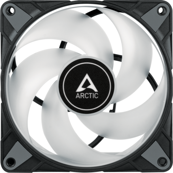 Ventilator PC Arctic P12 PWM PST RGB Black 0dB