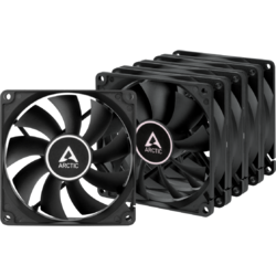 Ventilator PC Arctic F9, Black, pachet 5 buc