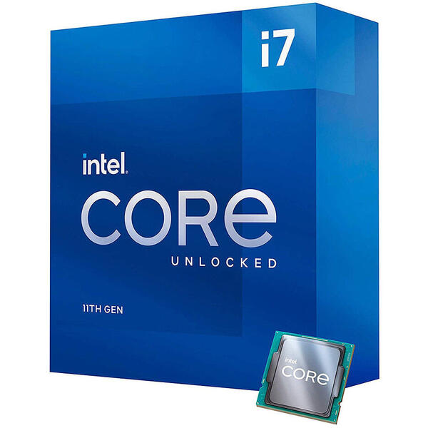 Procesor Intel Core i7 11700K 3.6GHz Box, Socket 1200