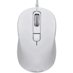 MU101C Blue Ray Silent Mouse, White
