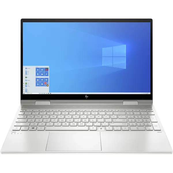 Laptop HP ENVY x360 Convert 15-es1016nn, 15.6 inch FHD IPS Touch, Intel Core i7-1195G7, 16GB DDR4, 512GB SSD, Intel Iris Xe, Win 11 Home, Silver