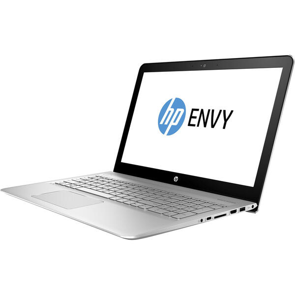 Laptop HP ENVY 15-ep0002nq, 15.6 inch FHD IPS, Intel Core i7-10750H, 16GB DDR4, 1TB SSD, GeForce GTX 1650 Ti 4GB, Win 10 Home, Natural Silver