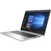 Laptop HP ProBook 455 G7, 15.6 inch FHD, AMD Ryzen 3 4300U, 8GB DDR4, 256GB SSD, AMD Radeon, Free DOS, Silver