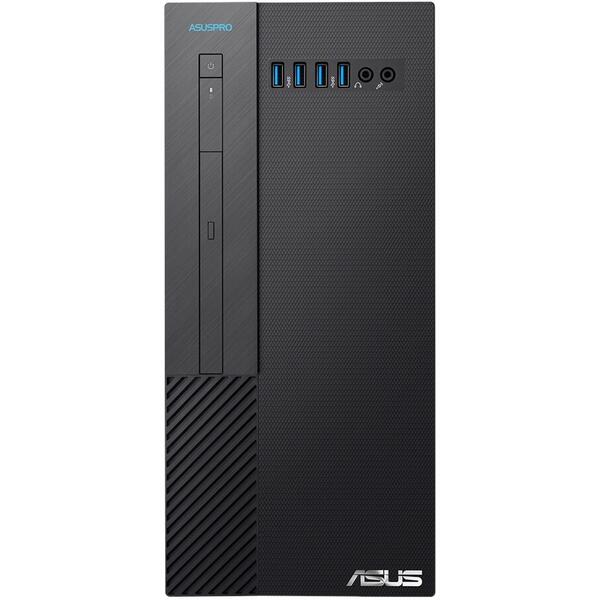 Sistem Brand Asus D340MF, Intel Core i7-9700, 8GB RAM, 512GB SSD, Intel UHD 630, Windows 10 Pro, Negru