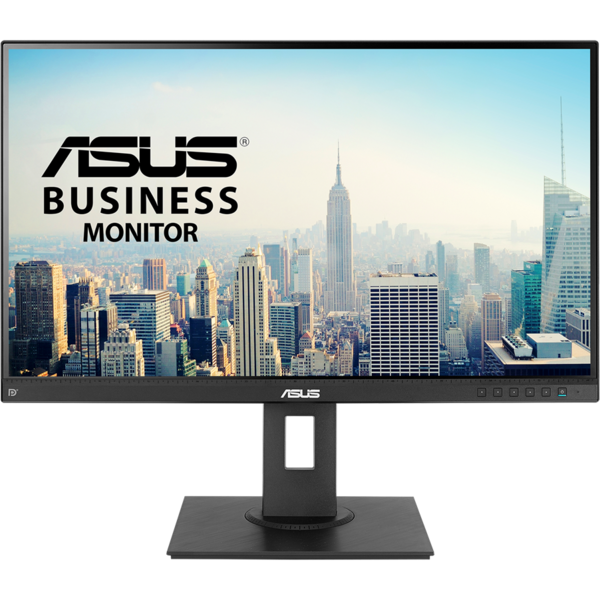 Monitor LED Asus BE24AQLBH 24.1 inch FHD IPS, 5ms, Boxe, USB 3.0, Flicker free, Low Blue Light, Negru