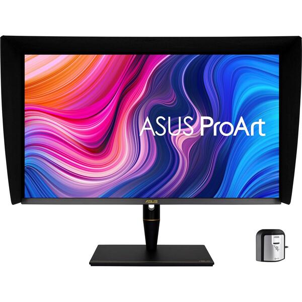 Monitor LED Asus ProArt PA32UCX-PK, 32 inch 4K, 1200 nits, 5ms, X-Rite i1 Display Pro, Negru