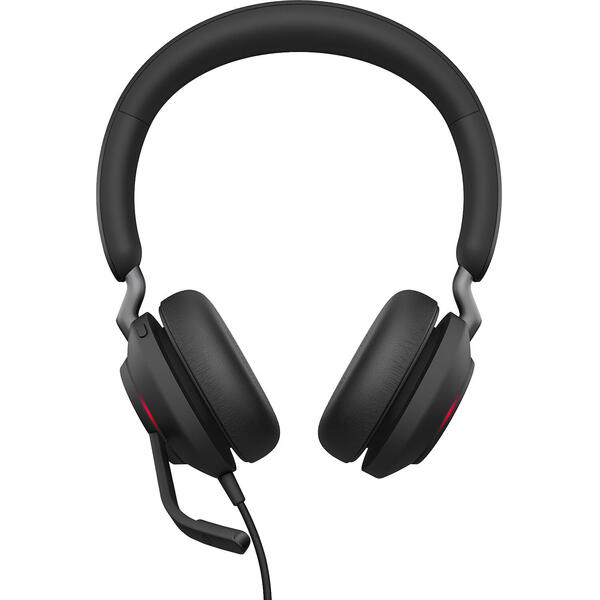 Casti Jabra Evolve2 40 Stereo, USB, Black