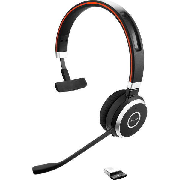 Casti Jabra Evolve 65 MS mono Bluetooth