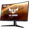 Monitor LED Asus TUF Gaming VG27VH1B Curbat 27 inch FHD 165Hz, 1ms, Negru