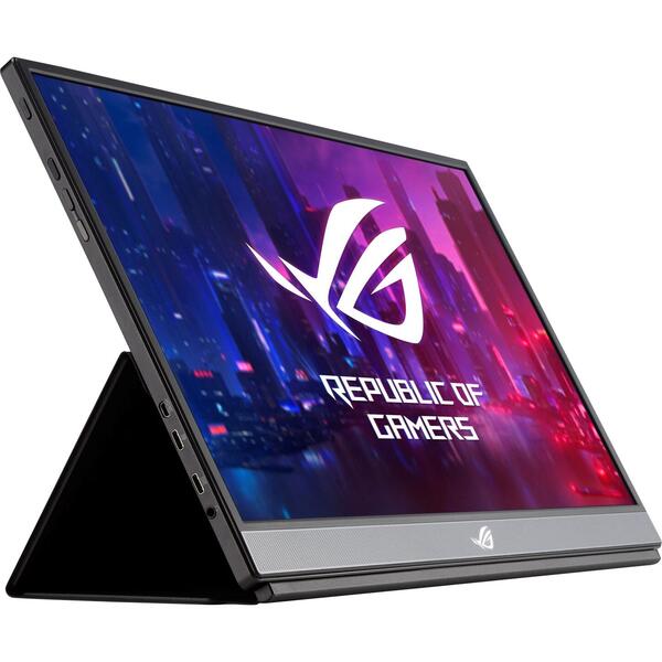 Monitor LED Asus ROG Strix XG17AHP 17.3 inch IPS FHD 240Hz, 3ms, USB-C, Tripod, Negru